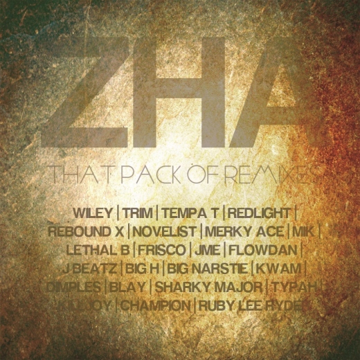 zha - that pack of remixes - artwork